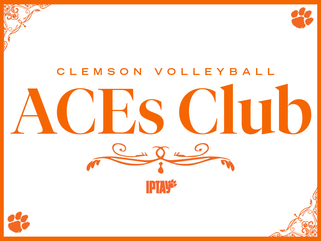 Ace Club Clemson Volleyball Logo