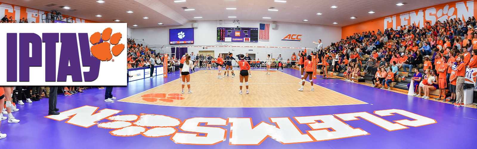 IPTAY Logo and Volleyball Team